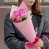 5 розовых пионов Флеминг